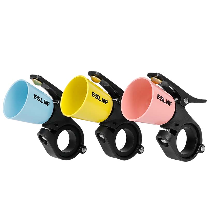 Bike Bell - กระดิ่งจักรยานแบบคลาสสิก ESLNF ทำจากทองแดง สำหรับผู้ใหญ่ ใช้ติดแฮนด์จักรยานเสือภูเขา แตรจักรยาน