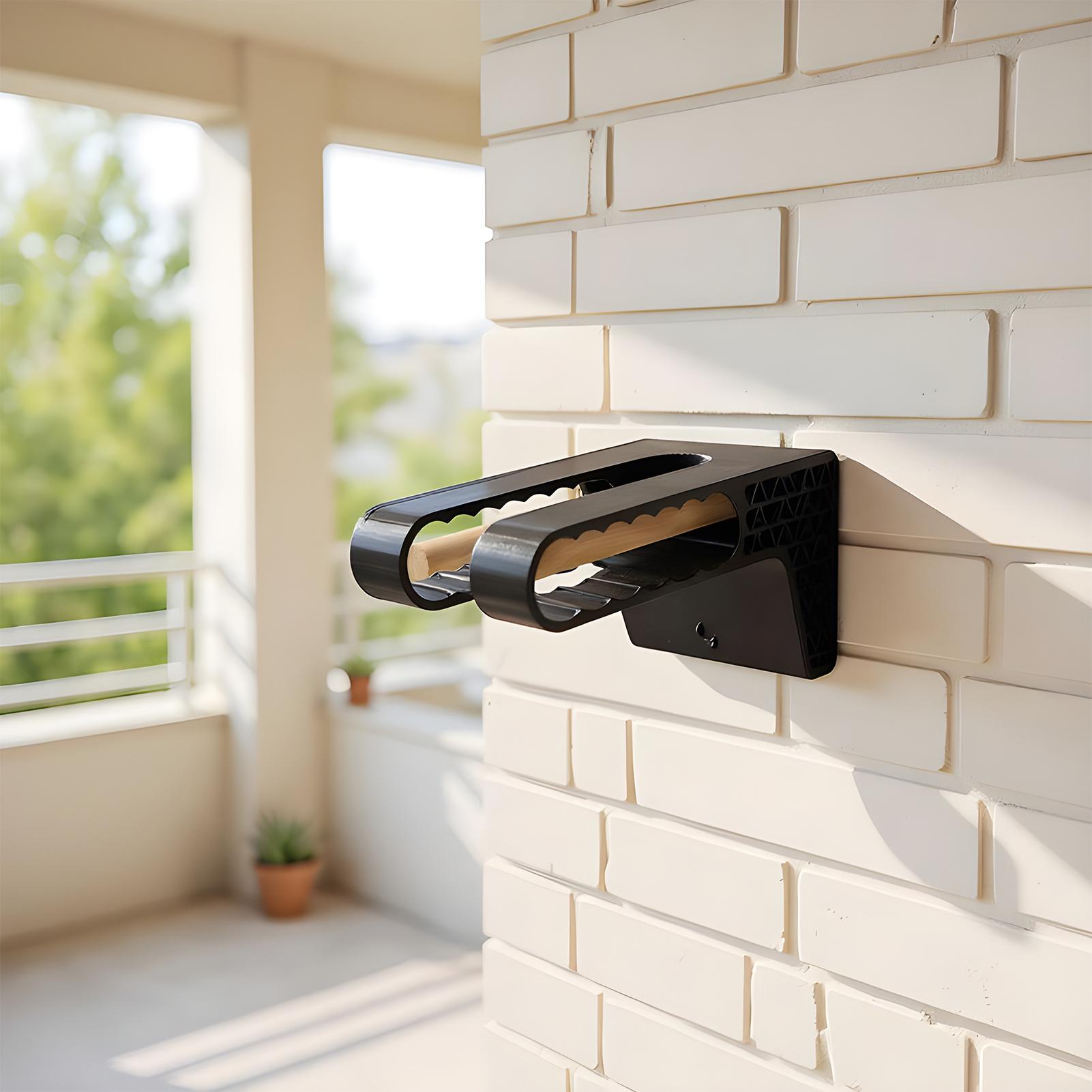 Cycling Gear Wall Storage - ที่แขวนจักรยานแบบติดผนัง ตะขอแขวนจักรยานไม้ ที่แขวนจักรยานติดผนังสำหรับจักรยานฟิกซ์เกียร์ อุปกรณ์เสริมสำหรับจักรยาน