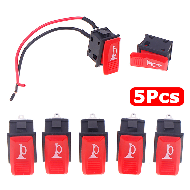 Bike Bell - 5PCS Universal Horn สวิทช์ปุ่มรถ E-BIKE แตรรถจักรยานยนต์