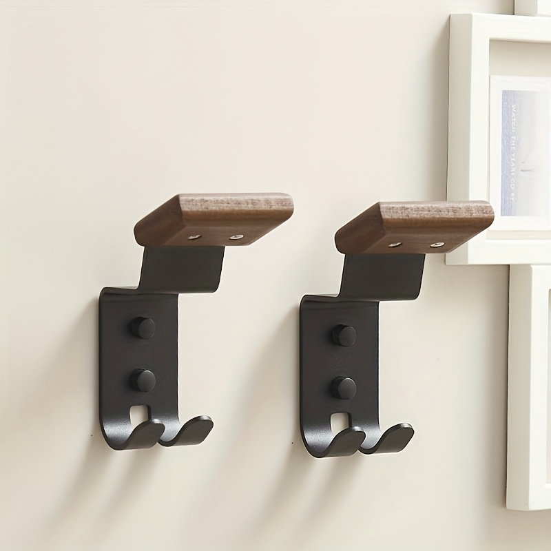 Cycling Gear Wall Storage - ที่แขวนหมวกกันน็อคมอเตอร์ไซค์ ไม้เนื้อแข็ง ดีไซน์เหล็กแข็งแรง ที่แขวนหมวกติดผนัง สำหรับมอเตอร์ไซค์ จักรยาน