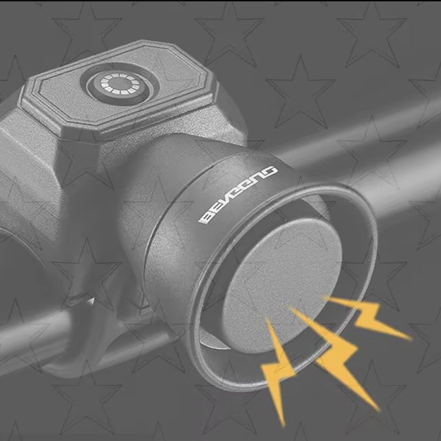 Bike Bell - กระดิ่งจักรยานเพื่อความปลอดภัย, แตรไฟฟ้าแบบชาร์จ USB, แหวนเตือนจักรยานเสือภูเขากันน้ําสิ่งจําเป็นในการปั่นจักรยาน