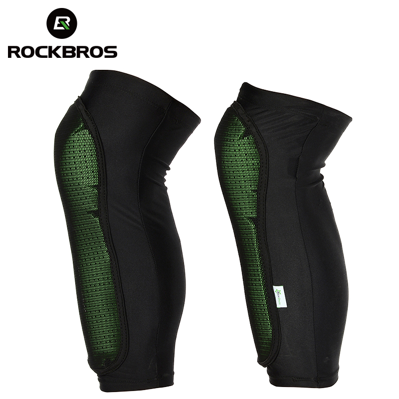 Cycling Gears - ROCKBROS สนับเข่าสำหรับขี่จักรยาน MTB, สนับเข่าหุ้มขาสำหรับใส่ขี่จักรยานเดินป่าตั้งแคมป์ฟุตบอล