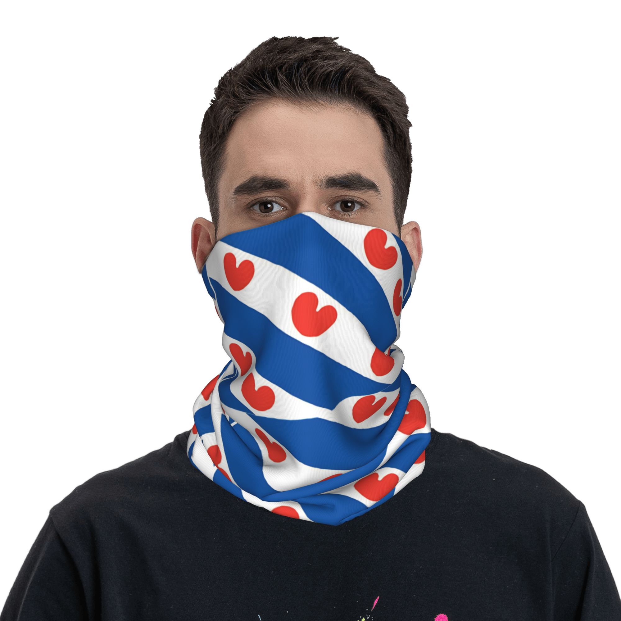 ผ้าพันคอแบบมีลายธงชาติฟรีสแลนด - Vintage Cycling Gear บทวิจารณ์และราคา