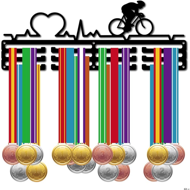 ที่แขวนเหรียญรางวัล1ชิ้นพร้อมต - Cycling Gear Wall Storage บทวิจารณ์และราคา