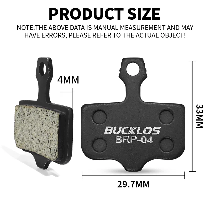 BUCKLOS เรซิ่นแผ่นดิสก์เบรคสํา - Ykyw Cycling Gear บทวิจารณ์และราคา