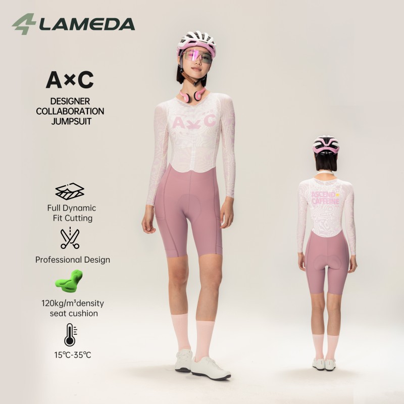 ชุดจั๊มสูทปั่นจักรยานแขนยาวสำห - Cycling Gear Women Sale บทวิจารณ์และราคา