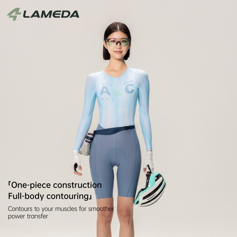 ชุดจั๊มสูทปั่นจักรยานแขนยาวสำห - Cycling Gear Women Sale บทวิจารณ์และราคา