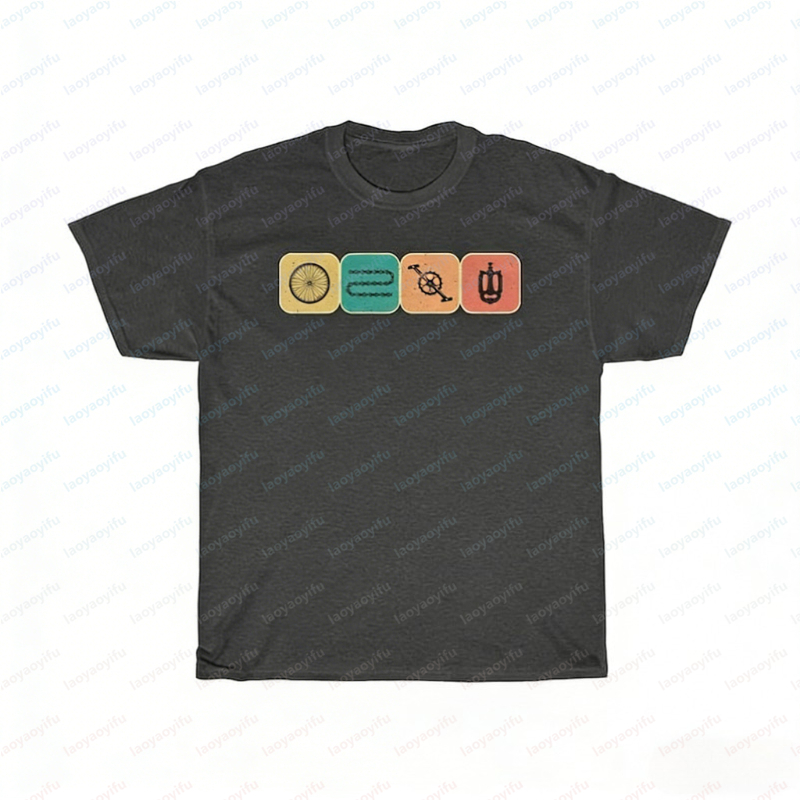 เสื้อยืดลายอะไหล่จักรยาน เสื้อ - Vintage Cycling Gear บทวิจารณ์และราคา