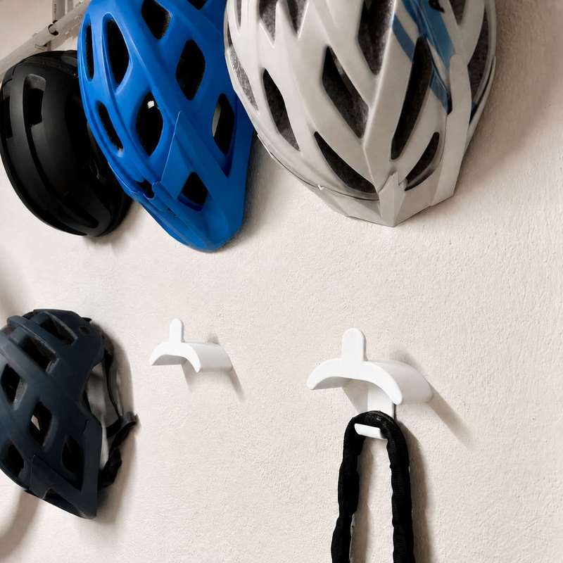 ที่แขวนหมวกกันน็อคจักรยานติดผน - Cycling Gear Wall Storage บทวิจารณ์และราคา
