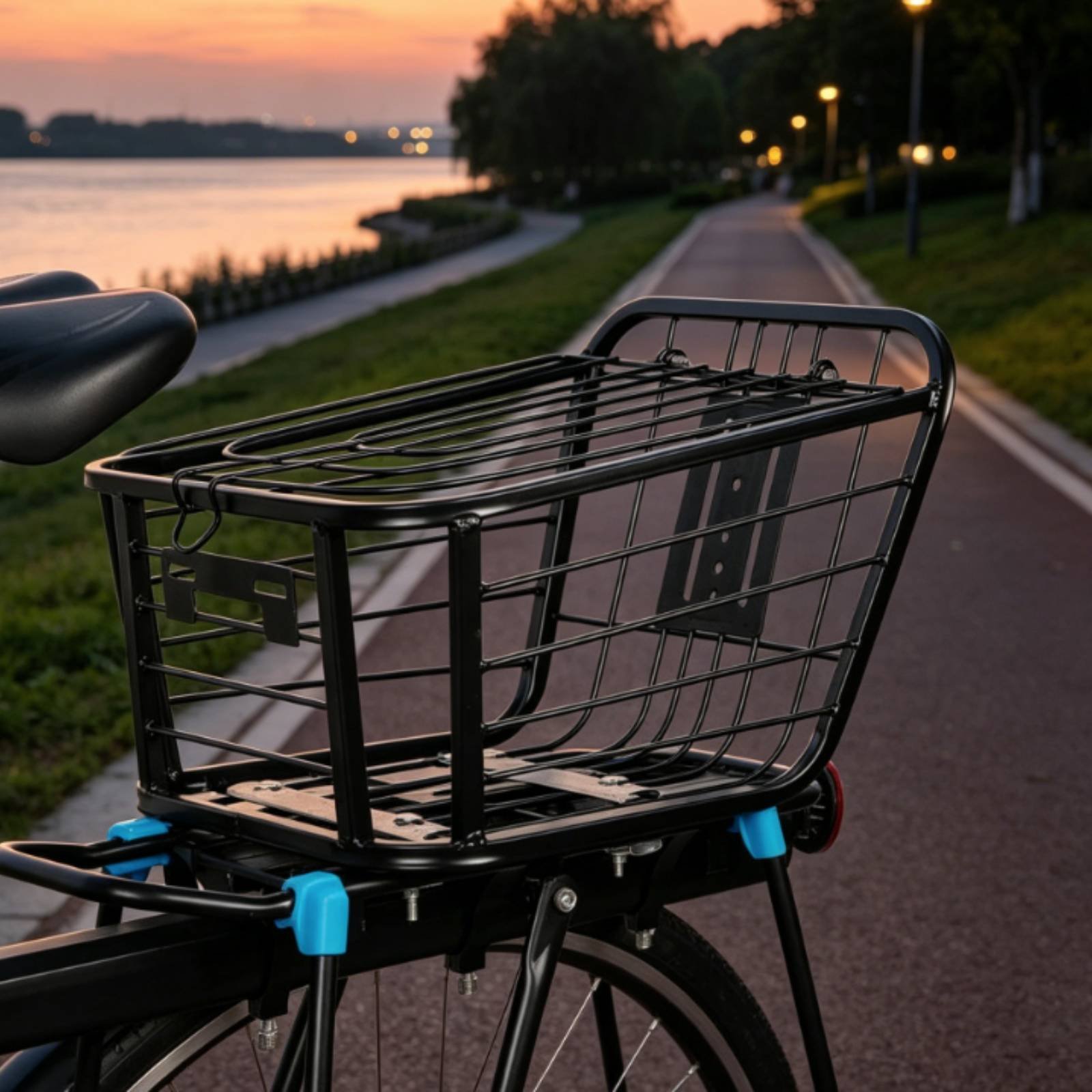 ตะกร้าจักรยานแบบพับได้ ตะกร้าห - Cycling Gears บทวิจารณ์และราคา