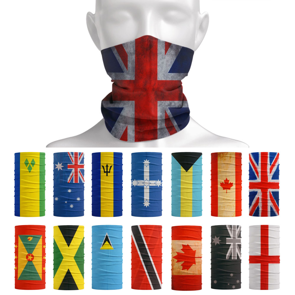 ผ้าโพกหัวอเนกประสงค์ลายธงของปร - Mens Cycling Gear Uk บทวิจารณ์และราคา