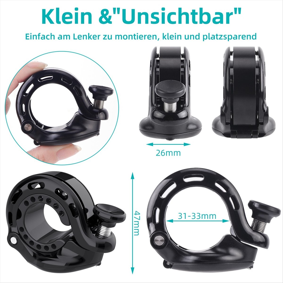 กระดิ่งจักรยานเสือภูเขา AD45 ท - Bike Bell บทวิจารณ์และราคา