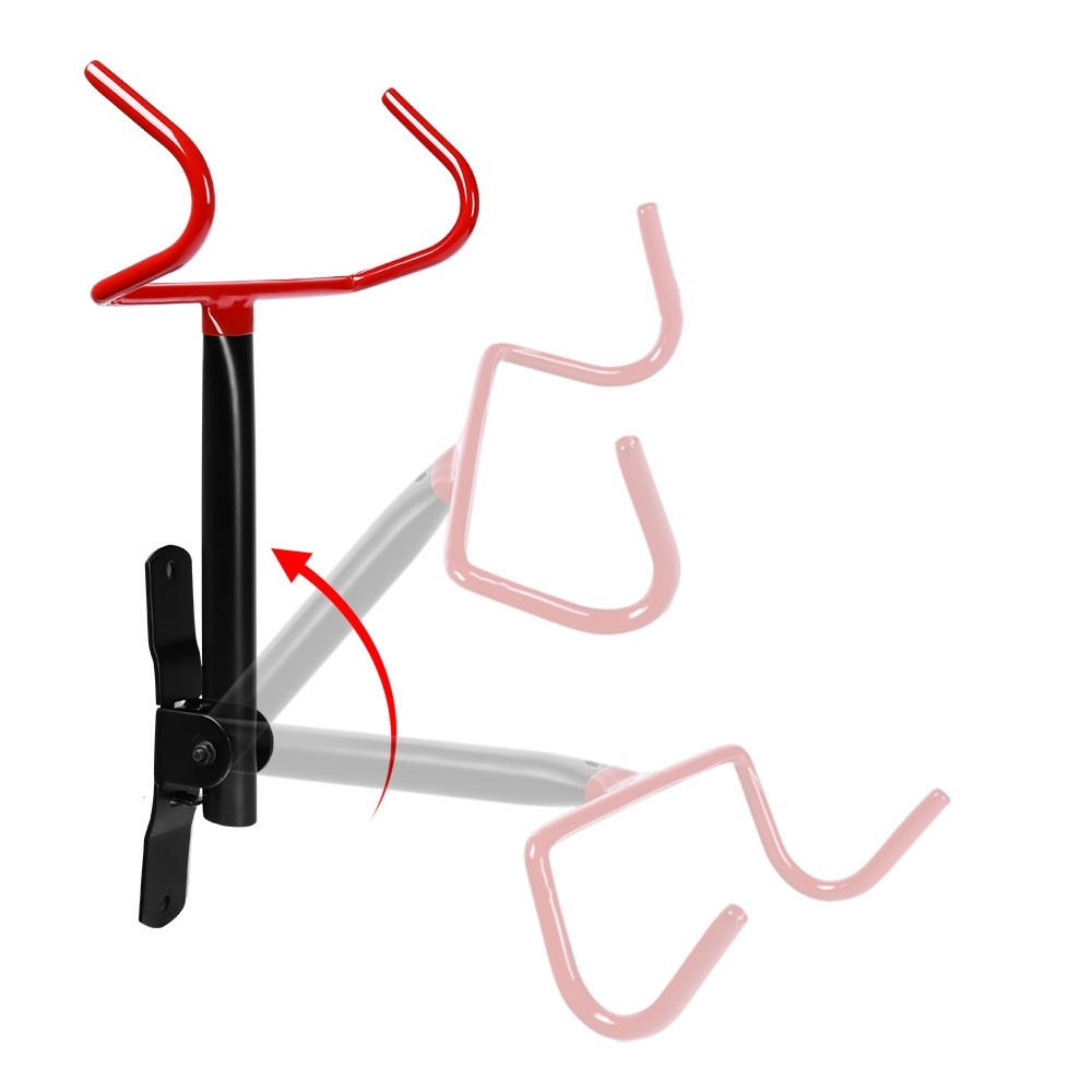 ที่แขวนจักรยานติดผนังแบบพับได้ - Cycling Gear Wall Storage บทวิจารณ์และราคา
