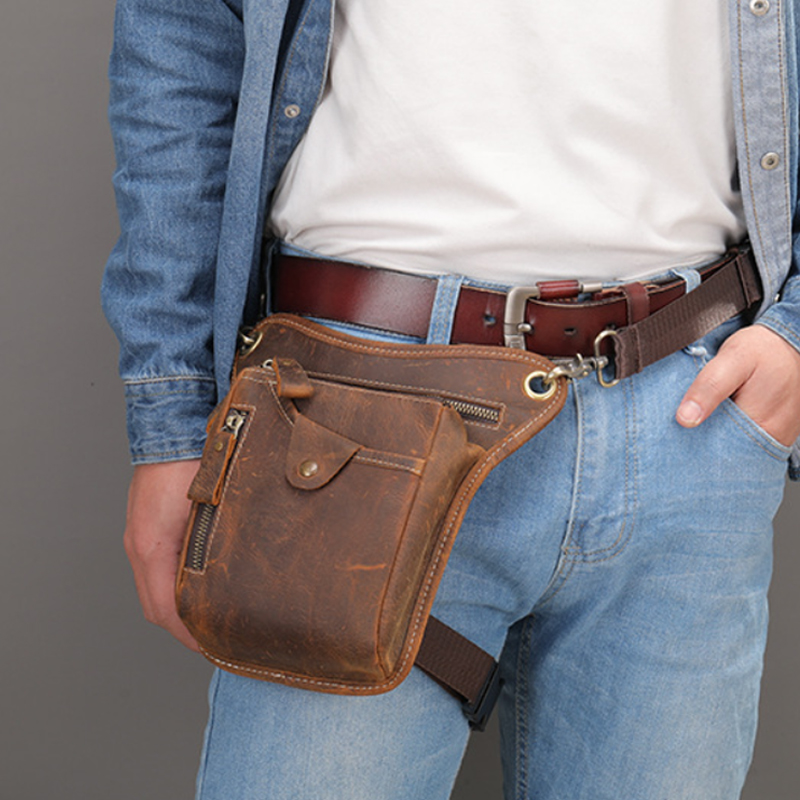 Vintage Pu หนังเอว Pack กระเป๋ - Vintage Cycling Gear บทวิจารณ์และราคา
