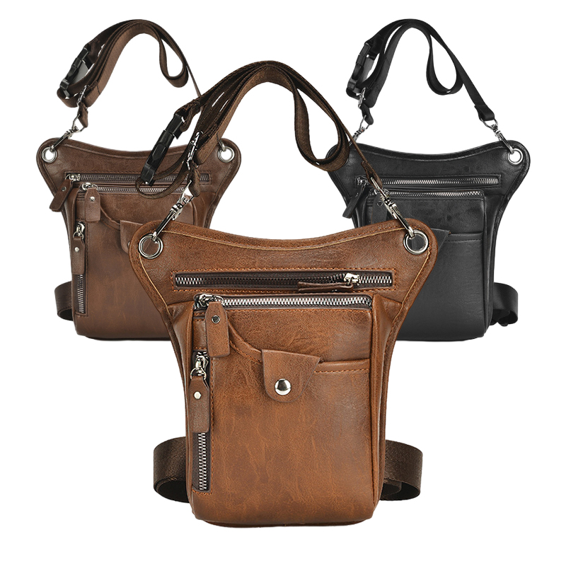 Vintage Pu หนังเอว Pack กระเป๋ - Vintage Cycling Gear บทวิจารณ์และราคา