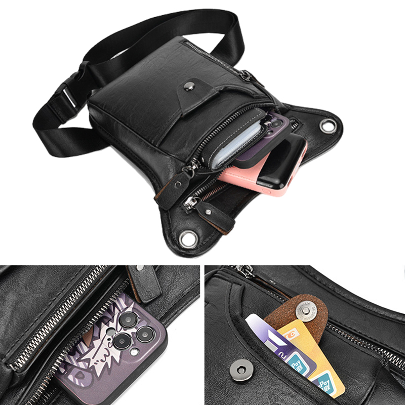 Vintage Pu หนังเอว Pack กระเป๋ - Vintage Cycling Gear บทวิจารณ์และราคา