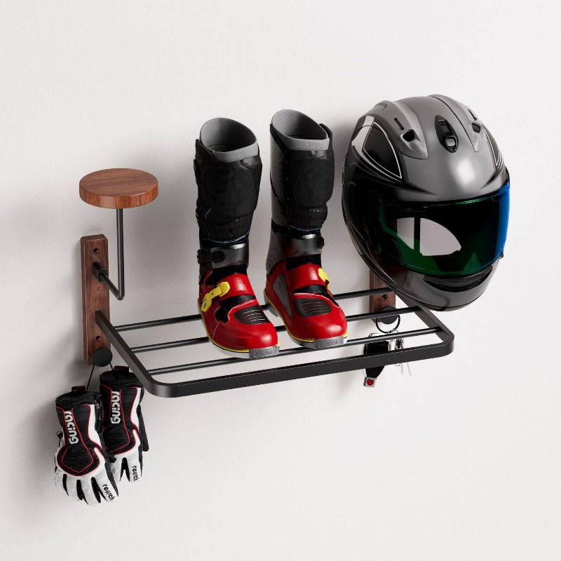 ที่แขวนหมวกกันน็อคอเนกประสงค์แ - Cycling Gear Wall Storage บทวิจารณ์และราคา